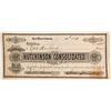 Image 1 : Hutchinson Consolidated Mining Company Stock