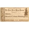 Image 1 : Monte Cristo Mining Company Stock