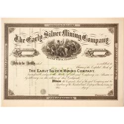 Early Silver Mining Company Stock