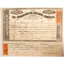 Consolidated Gregory Co Stock