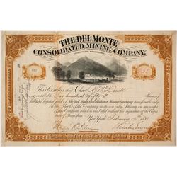 Del Monte Consolidated Mining Company Stock