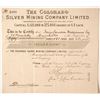 Image 1 : Colorado Silver Mining Company Stock