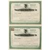 Image 1 : Consecutive Pair of Tallapoosa Gold Mining Company Stock Certificates