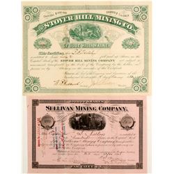 Two Maine Silver Mining Stocks: Sullivan and Stover Hill