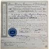 Image 1 : Mass Mining Company of Pittsburgh Stock