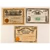 Image 1 : Three Different Montana Mining Stock Certificates