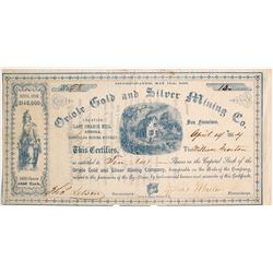Oriole Gold and Silver Mining Company Stock