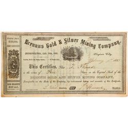 Brennus Gold & Silver Mining Company Stock