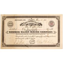 Bowman Silver Mining Co