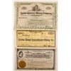 Image 1 : Three Different Eureka mining stocks Cert.