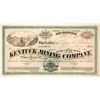 Image 1 : Kentuck Mining Company Stock - G. T. Brown Lithographer