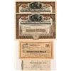 Image 1 : Four Stocks and Checks from Mines in the Gut of Goldfield