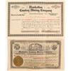 Image 1 : Two Different Manhattan Cowboy Mining Co. Stock Certificates