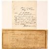Image 1 : Monitor, Belmont, Mining Company Stock with note to D O Mills