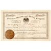 Image 1 : Sheridan Mining & Milling Co. Stock Certificate, Cooney, NM, 1886