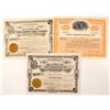 Image 1 : Three  mining stocks Cert.