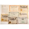 Image 1 : Seven New Mexico stock certificates & One Letter