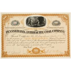 Pennsylvania Anthracite Coal Company Stock