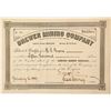 Image 1 : Brewer Mining Company Stock Certificate