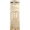 Image 1 : Utah Mine Bell Signal Sign, Tin
