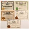 Image 1 : Five shares of Wyoming stock
