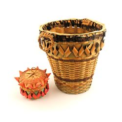 Baskets From the Micmac Tribe