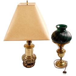 Lamps (2 Vintage Brass)