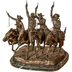 Remington Bronze, "Coming Through the Rye"