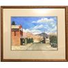 Image 1 : Jeff Nicholson 1984 watercolor of Dayton, Nevada