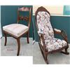 Image 1 : Russian Neoclassical Carved Swan Chairs (7)