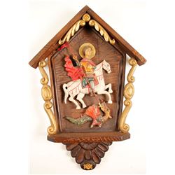 Wooden Folk Art Made of Wood