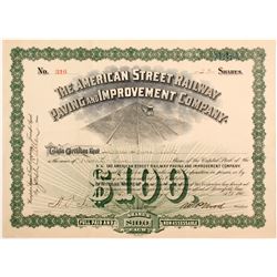 American St Railway Paving & Improvement Co