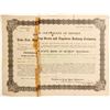 Image 1 : Lake Erie, Bowling Green and Napoleon Railway Cert of Deposit