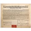 Image 1 : Lake Superior Southern Railway Company Collateral Trust Note