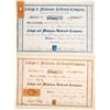 Image 1 : Lehigh & Mahanon Railroad Stocks (2)
