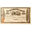 Image 1 : Louisville City Rail Way Co Stock