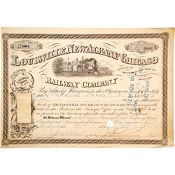 Louisville, New Albany and Chicago Railway Stock