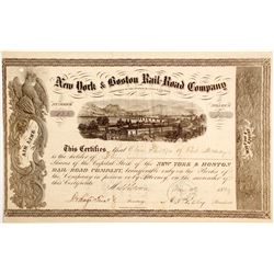 New York & Boston Rail-Road Stock