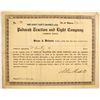 Image 1 : Paducah Traction and Light Co Stock
