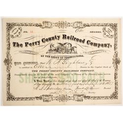 Perry County Railroad Stock, #11