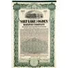 Image 1 : Salt Lake and Ogden Railway Stock and Bond