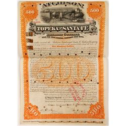 Topeka and Santa Fe Railroad Co. Gold Bond