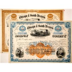 Chicago  South Western Railway Co stock