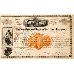 New York and Harlem Rail Raod Company stock