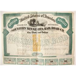 Southern Minnesota Railroad Bond