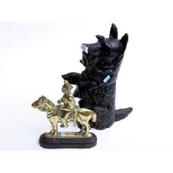 Scotty dog and horse guard door stops