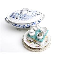 Assorted Victorian and later china
