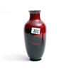 Image 1 : Royal Doulton flambe vase, 8" high signed Noke