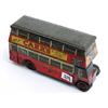 Image 1 : Chad Valley London Transport biscuit tin bus, original but playworn, 10" long