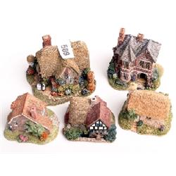 Lilliput Lane cottages, mint and boxed, York Gate, Waterside Mill, Dormouse Cottage, The Nutshell, S